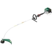 WELT26 Petrol Curved Shaft Grass Trimmer 250mm FREE 2 Stroke Oil Worth £5