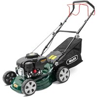WER410SP Classic Self Propelled Petrol Rotary Lawnmower 410mm FREE Safety Glasses Gloves & Oil Worth £15