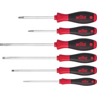 Softfinish 6 Piece Slotted Pozi Screwdriver Set