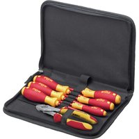 7 piece VDE Insulated Screwdriver Side Cutters Tool Kit