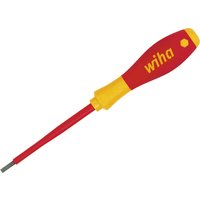 Softfinish VDE Insulated Slimfix Screwdriver Slotted 4.5mm 125mm