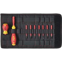 Wiha 10 Piece VDE Softfinish Slimvario Screwdriver Set
