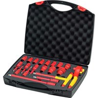 21 Piece VDE Insulated 1 2" Drive Socket Set