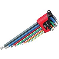 9 Piece Ergostar Ball End Hexagon Allen Key Set