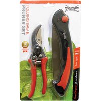 Folding Pruning Saw Secateurs Set
