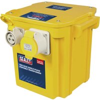 Sealey Portable Site Transformer 240v to 110v 5Kva 110v Sealey Portable Site Transformer 240v to 110v 5Kva 110v