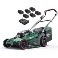 Webb X Series WEV20X2LM38RR 40v Cordless Brushless 2 in 1 Rotary Lawnmower 380mm