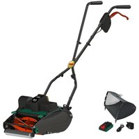 Webb WEV2012R 20v Eco Cordless Cylinder Lawnmower 300mm 1 x 4ah Li-ion USB Charger