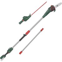 Webb WEV20PSHT 20v Cordless Long Reach Hedge Trimmer 500mm and Pruner Attachment No Batteries No Battery Charger