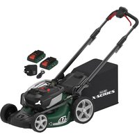 X Series WEV20X2LM47SPB 40v Cordless Brushlesss Self Propelled Rotary Lawnmower 470mm
