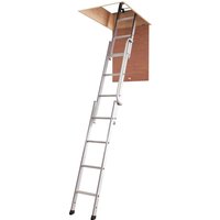 Werner EASIWAY 3 Section Sliding Loft Ladder 3m