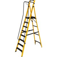 Werner Megastep 8 Tread Fibreglass Platform Stepladder