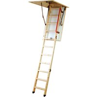 Werner TIMBERLINE 3 Section Loft Ladder and Hatch 2.8m