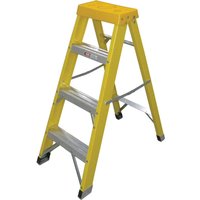 Zarges Fibreglass Swingback Step Ladder 4