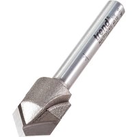 Trend Alucobond V Groove Router Cutter 13mm 10mm 1/4" Trend Alucobond V Groove Router Cutter 13mm 10mm 1/4"
