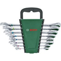 Bosch Hand Tools Ratchet Combination Wrench Set 8-Piece 1600A027PS