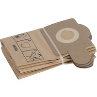 Bosch Paper Filter Bags for PAS 11-21, 12-17 and 12-27F Pack of 5