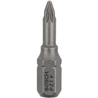 Bosch Extra Hard Pozi Screwdriver Bits PZ1 25mm Pack of 100