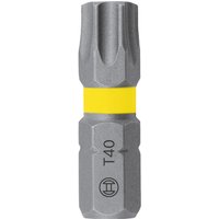 Bosch 2607002802 Star Screwdriver Bit T40 1/4" Hex S2 Steel 25mm 2...