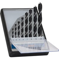 Bosch PRO Robust Line 8 Piece Brad Point Wood Drill Bit Set