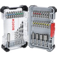 Bosch 35 Piece Extra Hard Metal HSS Drill and Screwdriver Bit Set
