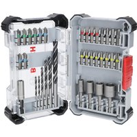 Bosch PRO 35 Piece Extra Hard Wood Drill and Screwdriver Bit Set