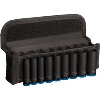 Bosch PRO 9 Piece 1/4" Drive Deep Hexagon Impact Socket Set 1/4"