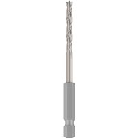 Bosch PRO Hex Shank HSS Brad Point Wood Drill Bit 4mm 87mm