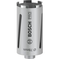 Bosch Diamond core cutters PRO Core Cutter dry 78 x 150 mm G 1/2-inch 2608587324
