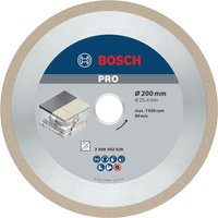 Bosch PRO Ceramic & Porcelain Diamond Cutting Disc 200mm
