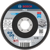 Bosch PRO X571 Best for Metal Straight Flap Disc