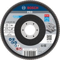 Bosch PRO X571 Best for Metal Straight Flap Disc
