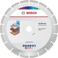 Bosch ECO Universal Segmented Diamond Cutting Disc 230mm 2.6mm 22mm
