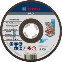 Bosch - x-lock Expert Multi Construction 115x22mm Straight Cutting Disc