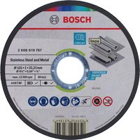Bosch Standard For Metal Straight Cutting Disc 115mm Pack of 100