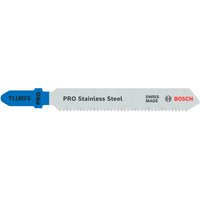 Bosch PRO T118EFS Stainless Steel Jigsaw Blade 83mm Pack of 5 2608636497