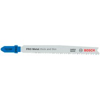 Bosch PRO T123 XF Progressor Metal Cutting Jigsaw Blades Pack of 100