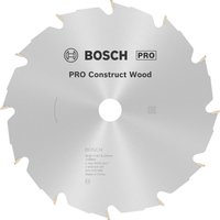 Bosch PRO Construct Wood Cutting Saw Blade 190mm 12T 20mm