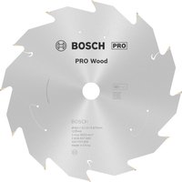 Bosch PRO Wood cordless Circular Saw Blade 165 x 1.5 x 15.875 mm T12 2608837680