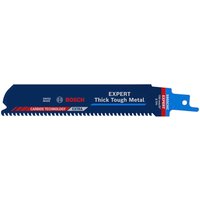 Bosch EXPERT S955CHC Thick Metal Cutting Tough Reciprocating Saw Blades 150mm Pack of 3
