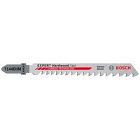 Bosch EXPERT T144DHM Hard Wood Fast Jigsaw Blades Pack of 3