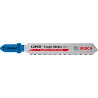 Bosch EXPERT T118AHM Stainless Steel Jigsaw Blades Pack of 3