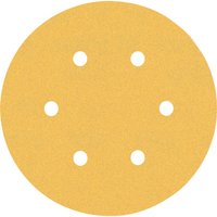 Bosch EXPERT C470 Red Wood Top Sanding Discs 150mm 150mm 120g Pack of 50