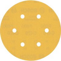 Bosch EXPERT C470 Red Wood Top Sanding Discs 150mm 150mm 400g Pack of 50