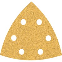 Bosch EXPERT C470 Punched Quick Fit Delta Sanding Sheets for Paint and Wood 93mm x 93mm 60g Pack of 50
