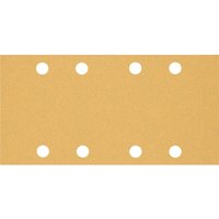 Bosch EXPERT C470 Punched Hook and Loop Sanding Sheets 93mm x 186mm 80g Pack of 50