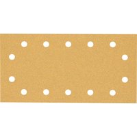 Bosch EXPERT C470 Punched Hook and Loop 1/2 Sanding Sheets 115mm x 230mm 60g Pack of 50
