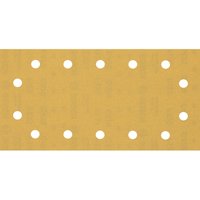 Bosch EXPERT C470 Punched Hook and Loop 1/2 Sanding Sheets 115mm x 230mm 320g Pack of 50