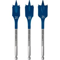 Bosch EXPERT 3 Piece Self Cut Speed Spade Drill Bit Set