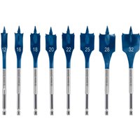 Bosch EXPERT 8 Piece Self Cut Speed Spade Drill Bit Set